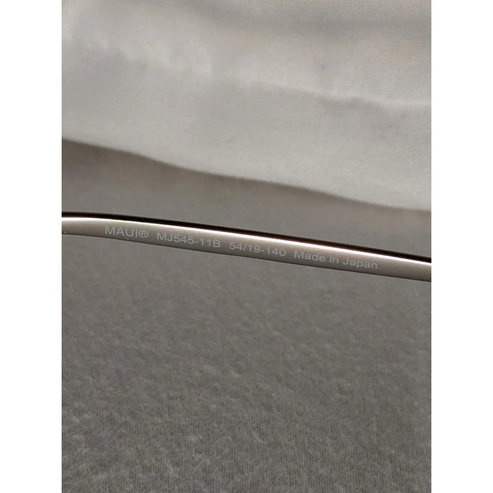 Maui Jim Spinnaker MB-BH Sunglasses MJ545-11B Titanium Gunmetal FRAME ONLY